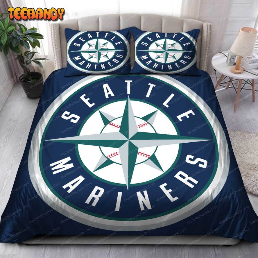 Buy Logo Seattle Mariners MLB 160 Bedding Sets Bed Sets, Bedroom Sets