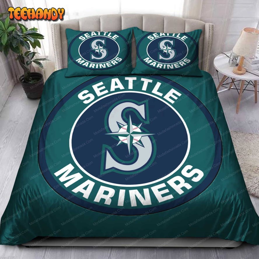 Buy Logo Seattle Mariners MLB 161 Bedding Sets Bed Sets, Bedroom Sets