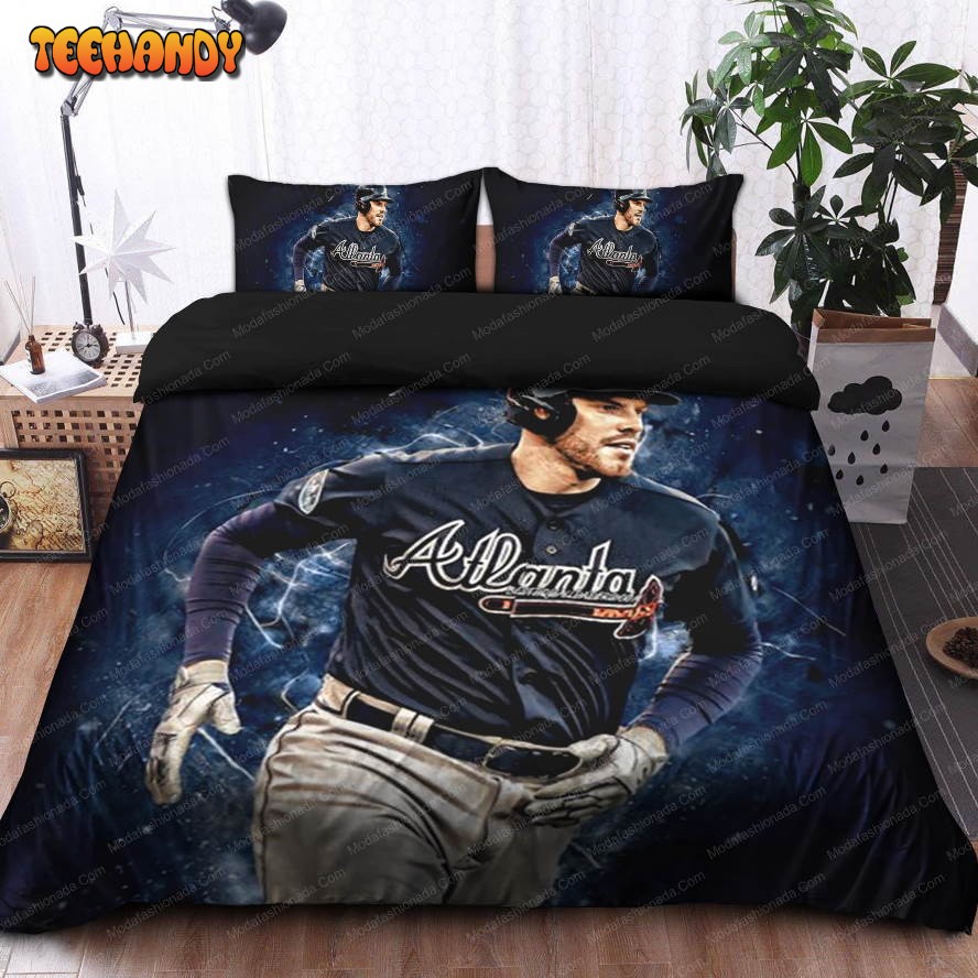 Buy Memory Freddie Freeman Atlanta Braves MLB 40 Bedding Sets Bed Sets