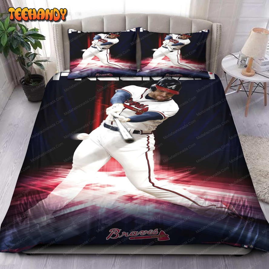 Buy Memory Freddie Freeman Atlanta Braves MLB 44 Bedding Sets Bed Sets