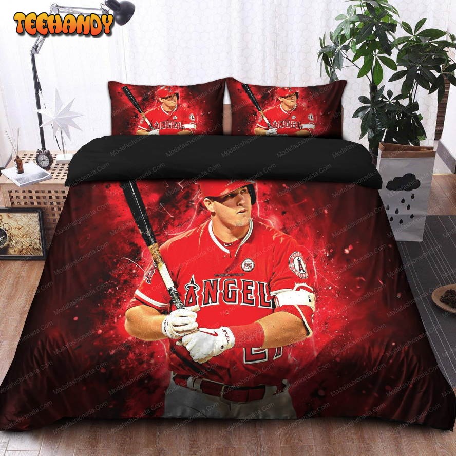 Buy Mike Trout Los Angeles Angels MLB 11 Bedding Sets Bed Sets, Bedroom Sets