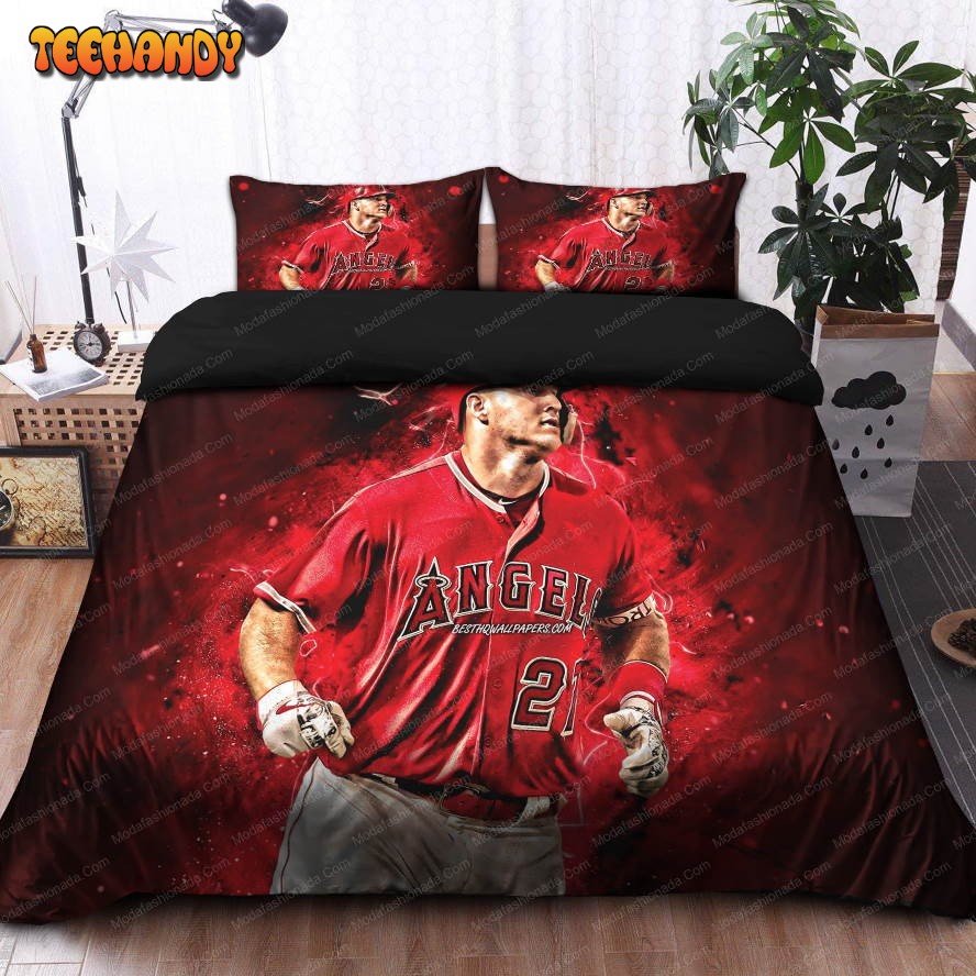 Buy Mike Trout Los Angeles Angels MLB 12 Bedding Sets Bed Sets, Bedroom Sets