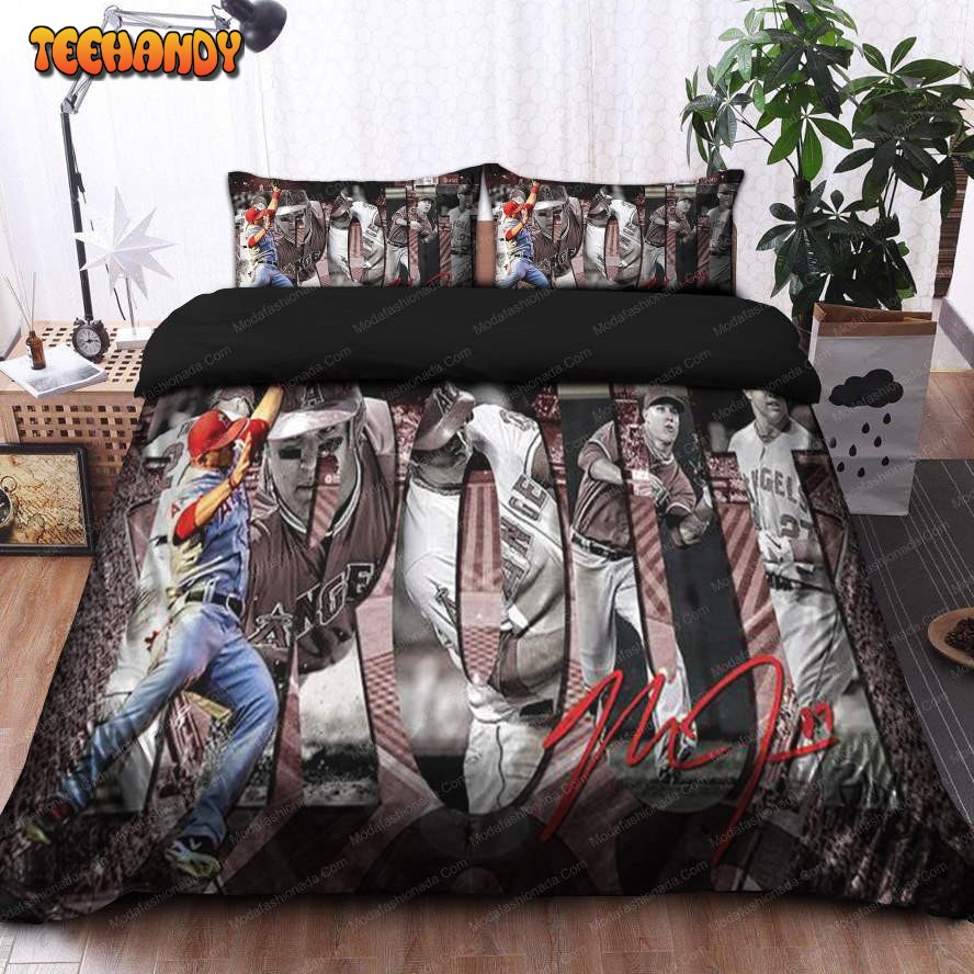 Buy Mike Trout Los Angeles Angels MLB 14 Bedding Sets Bed Sets, Bedroom Sets