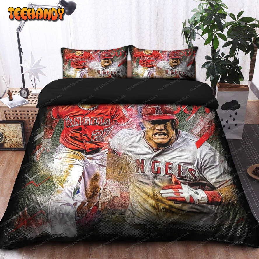 Buy Mike Trout Los Angeles Angels MLB 16 Bedding Sets Bed Sets, Bedroom Sets