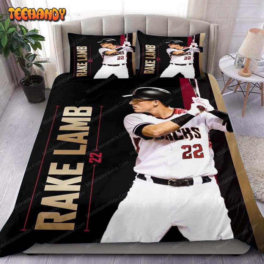 Buy Rake Lamb 22 Arizona Diamondbacks MLB 06 Bedding Sets Bed Sets