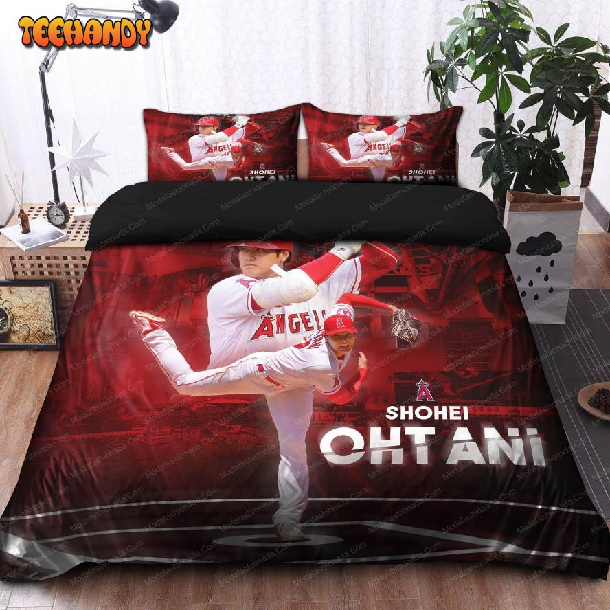 Buy Shohei Ohtani Los Angeles Angels MLB 37 Bedding Sets Bed Sets