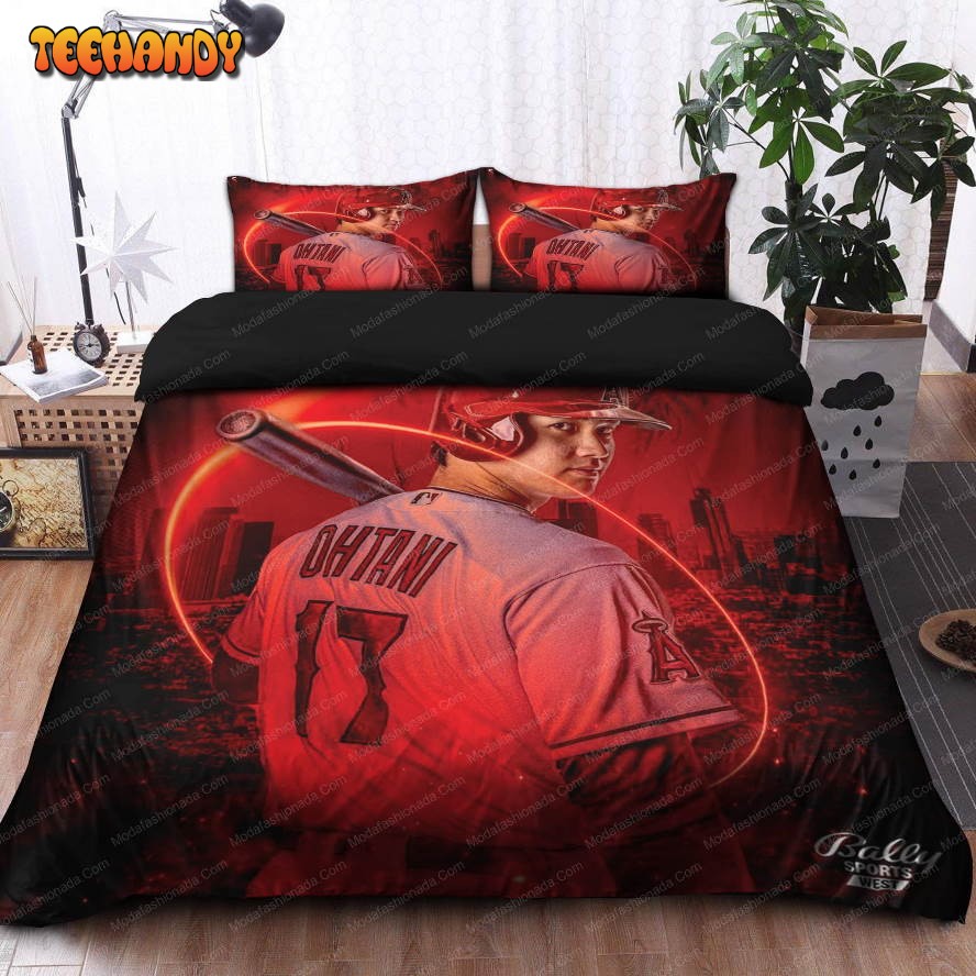 Buy Shohei Ohtani Los Angeles Angels MLB 39 Bedding Sets Bed Sets