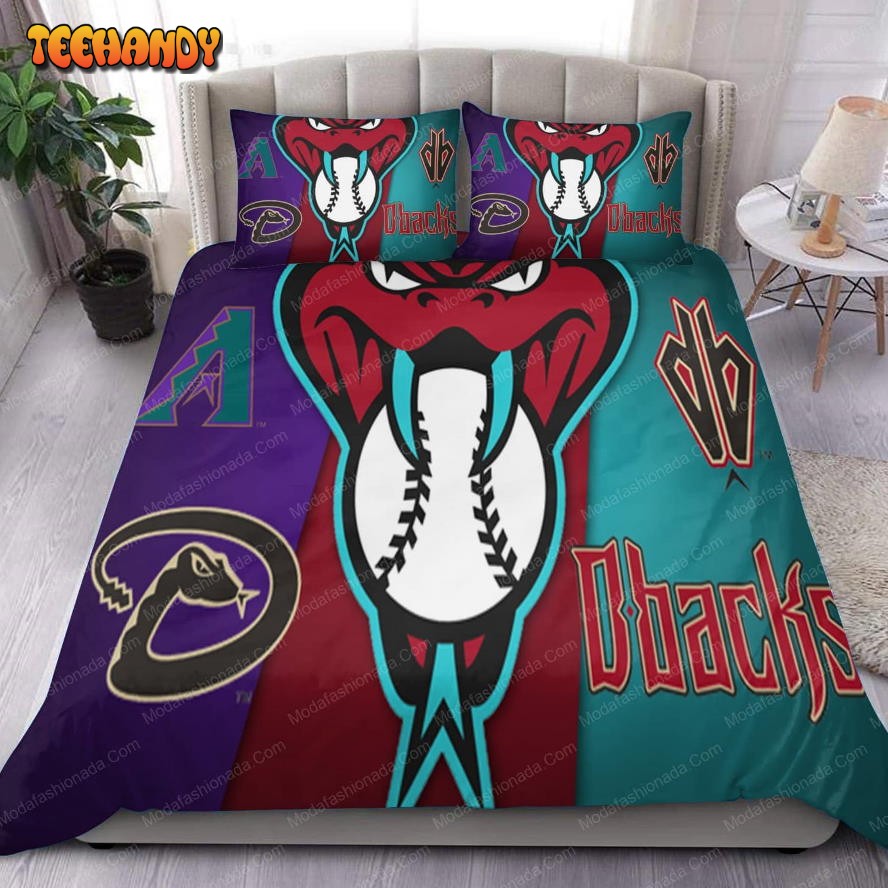 Buy Snake Head Logo Arizona Diamondbacks MLB 05 Bedding Sets Bed Sets