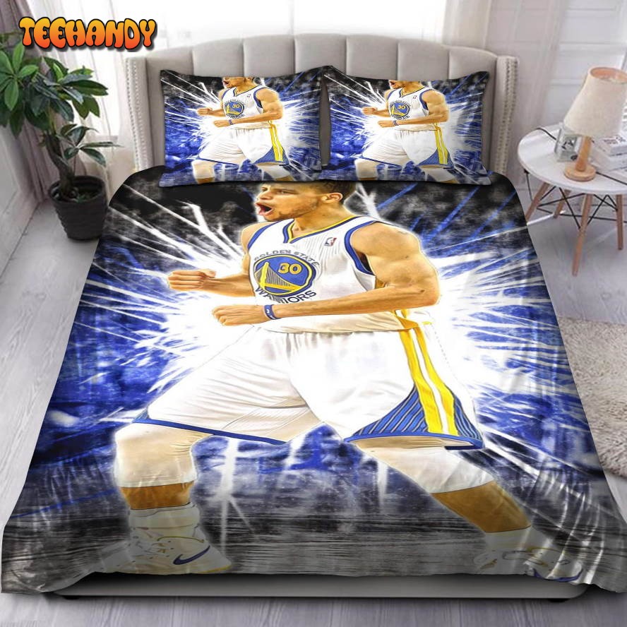 Buy Stephen Curry Golden State Warriors NBA 236 Bedding Sets Bed Sets