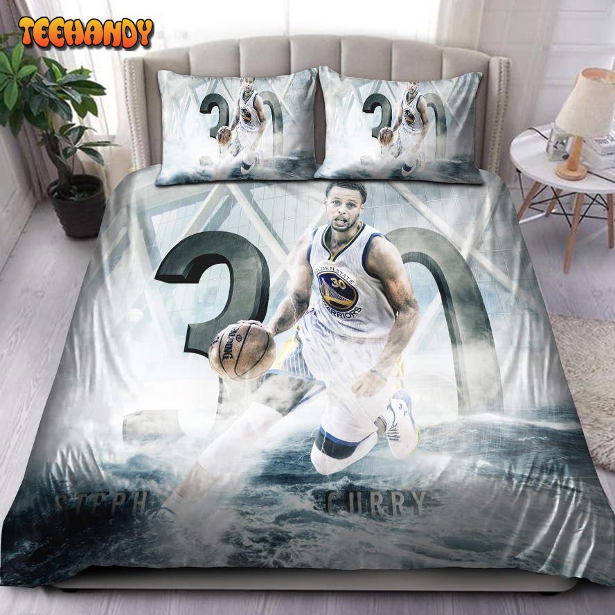 Buy Stephen Curry Golden State Warriors NBA 238 Bedding Sets Bed Sets