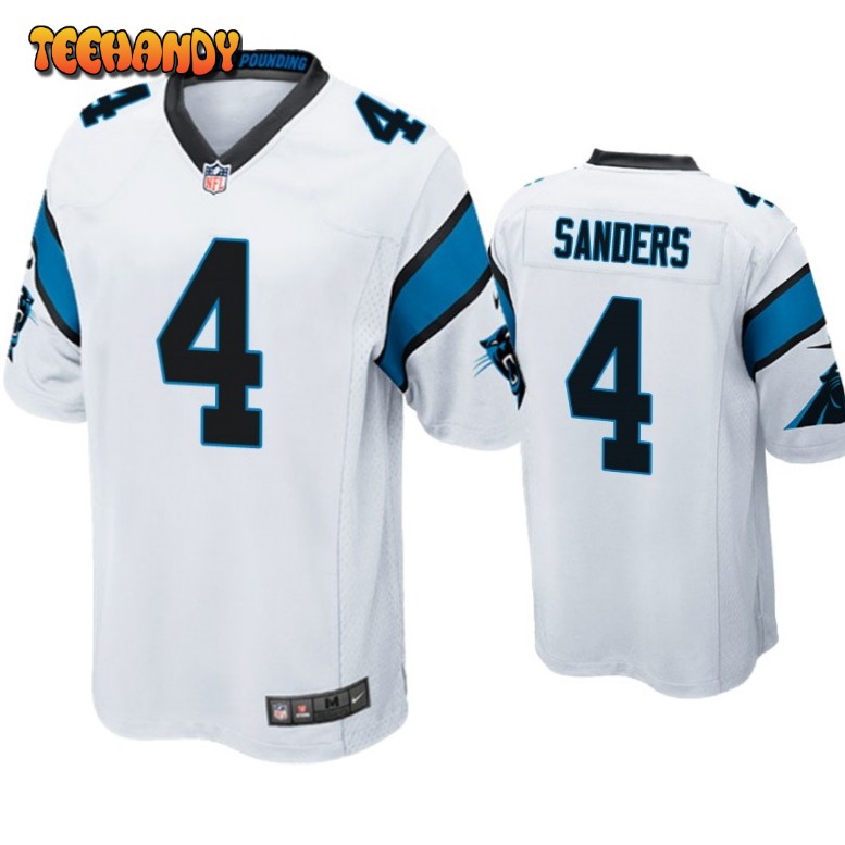 Carolina Panthers Miles Sanders White Limited Jersey