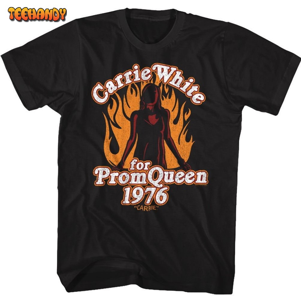 Carrie for Prom Queen 1976 Black Shirts