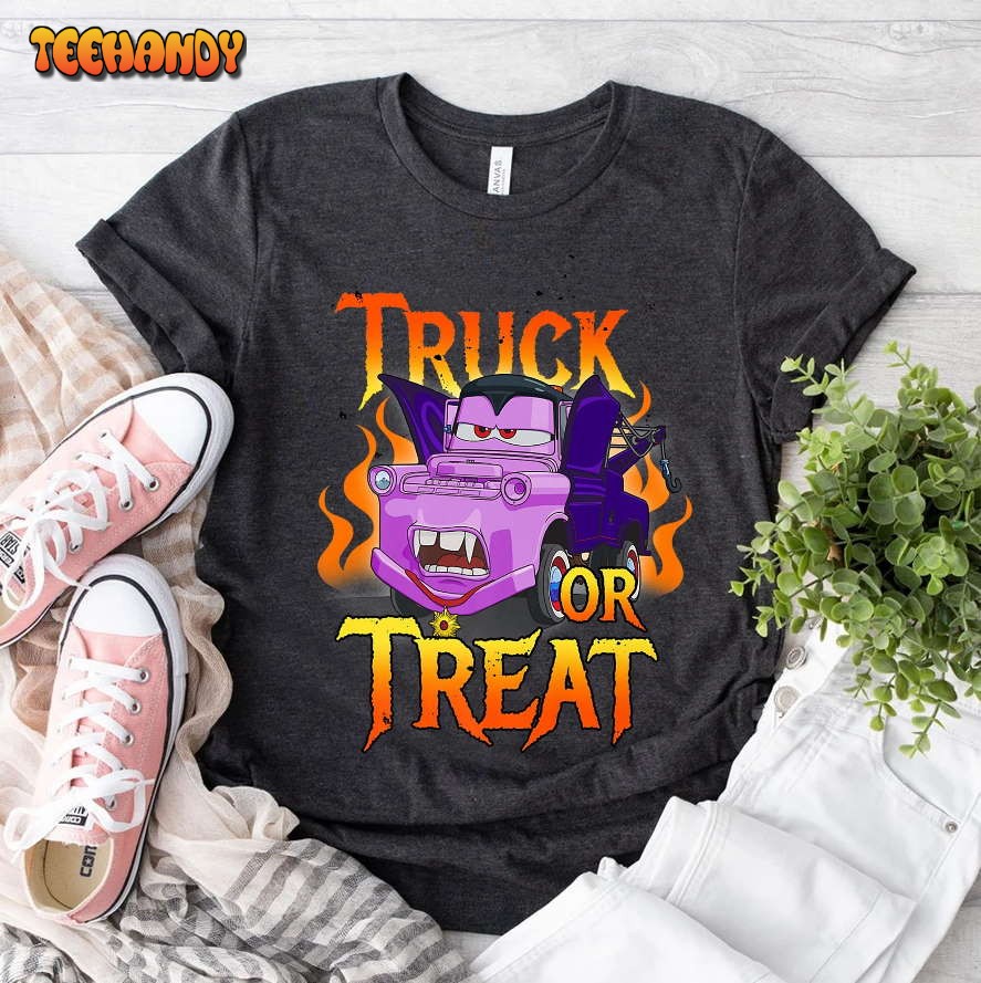 Cars Halloween Truck Or Treat Disney Shirt, Mickey’s Not So Scary Party Shirt