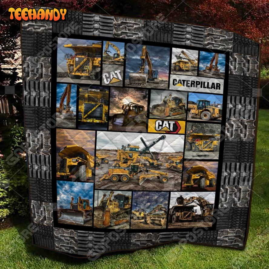 Caterpillar Like 3D Customized Quilt Blanket