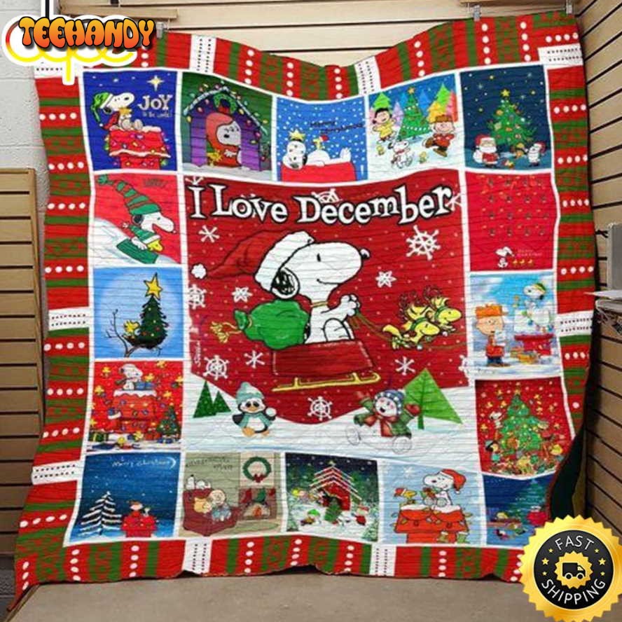 Celebrating Christmas With Snoopy Xmas Snoopy Blanket Christmas