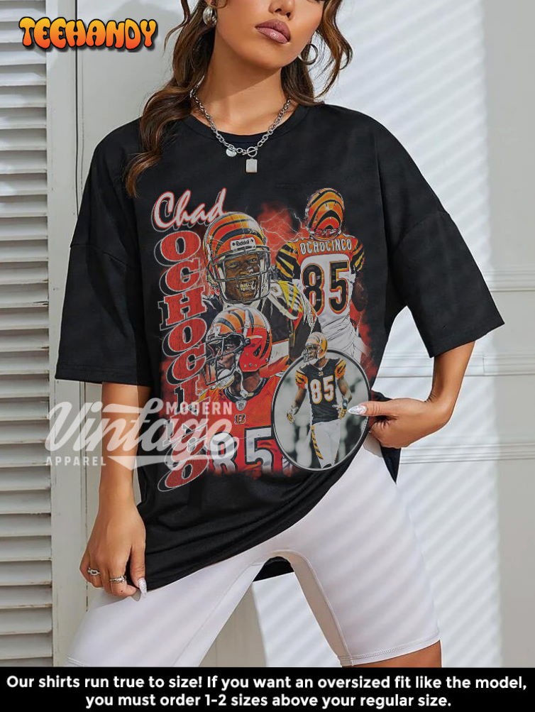 Chad Ocho-Cinco Shirt, Football Shirt, Classic 90s Graphic Shirt