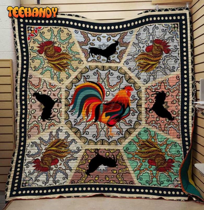 Chicken 3D Customized Quilt Blanket