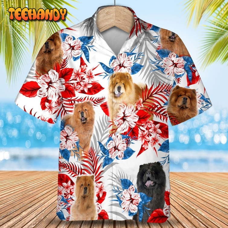 Chow Chow Hawaiian Shirt For Adults, Dog Hawaii Aloha Beach Shirts