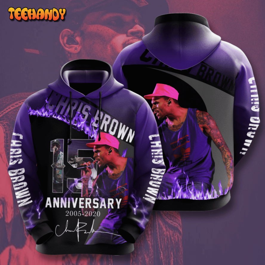 Chris Brown 3D Hoodie