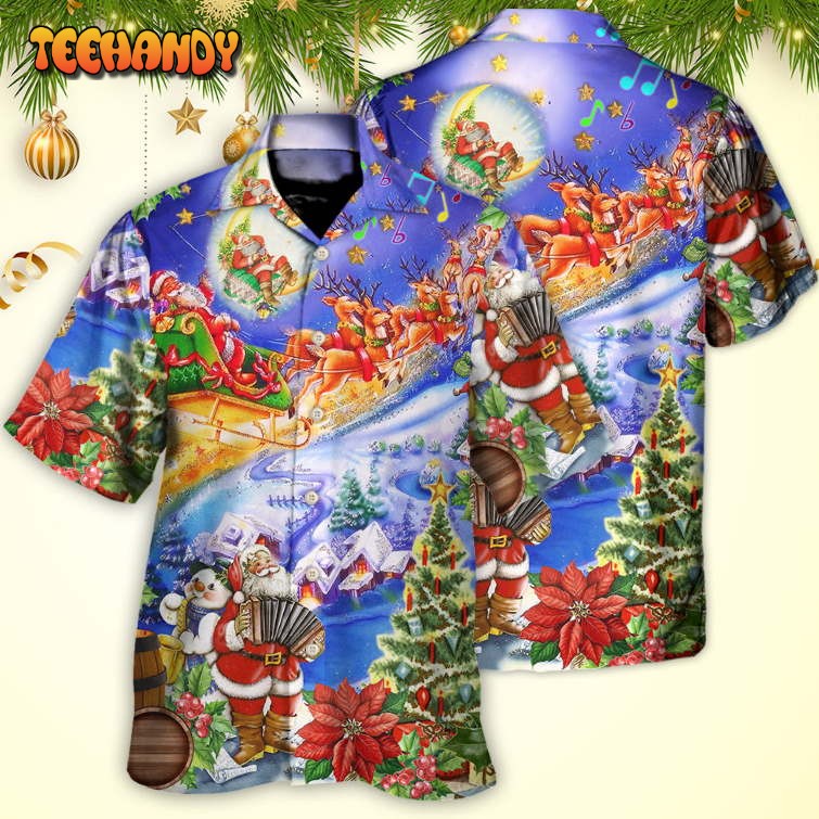 Christmas Santa Claus Love Hawaiian Shirt