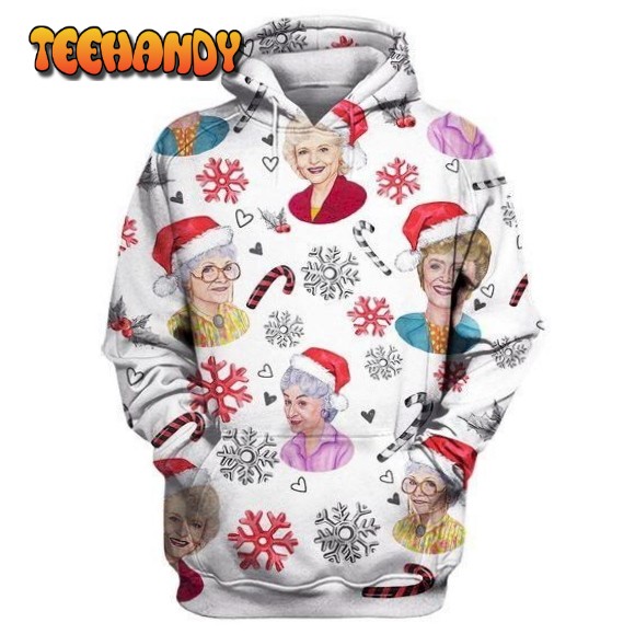 Christmas The Golden Girls 3D Hoodie For Men For Women All Over Hoodie