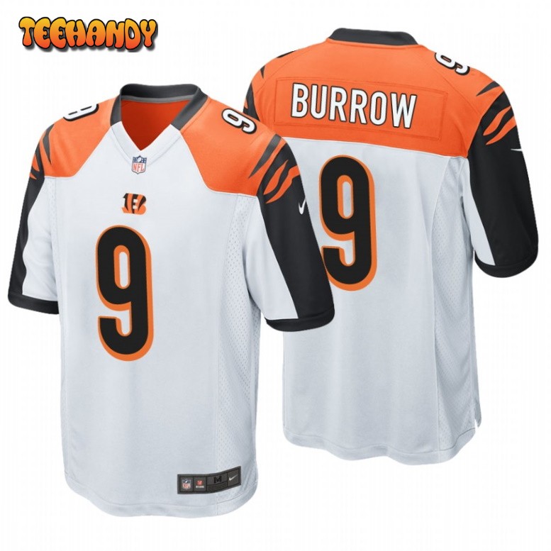 Cincinnati Bengals Joe Burrow White Limited Jersey