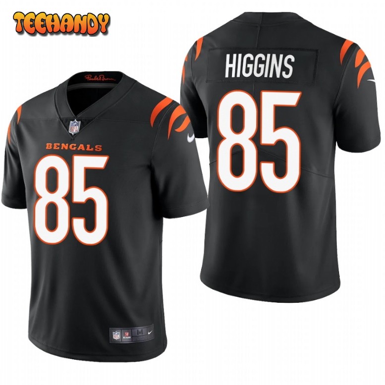 Cincinnati Bengals Tee Higgins 2021 Black Limited Jersey