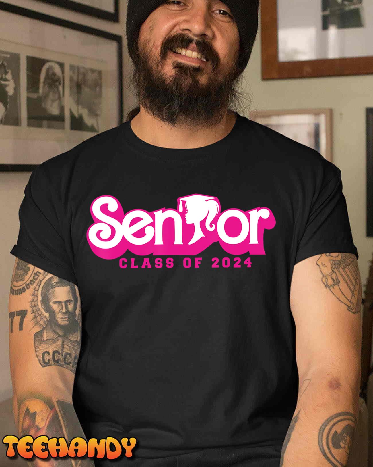 Class of 2024 Senior Design Funny Seniors 2024 Girls T-Shirt