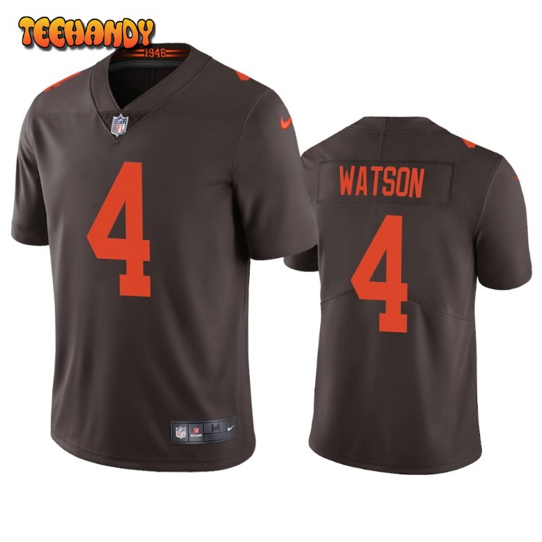 Cleveland Browns Deshaun Watson Brown Alternate Limited Jersey