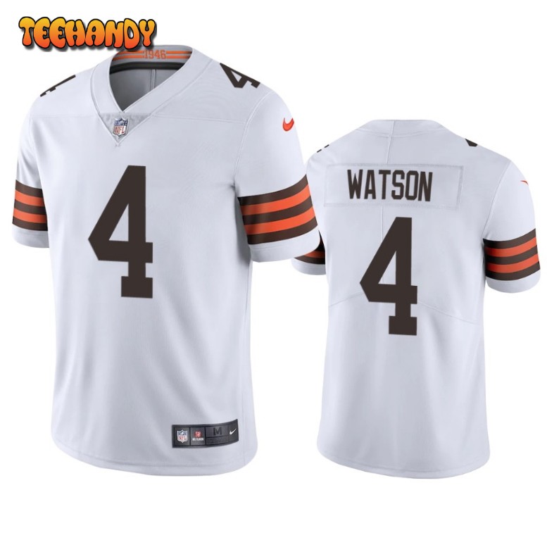 Cleveland Browns Deshaun Watson White Limited Jersey