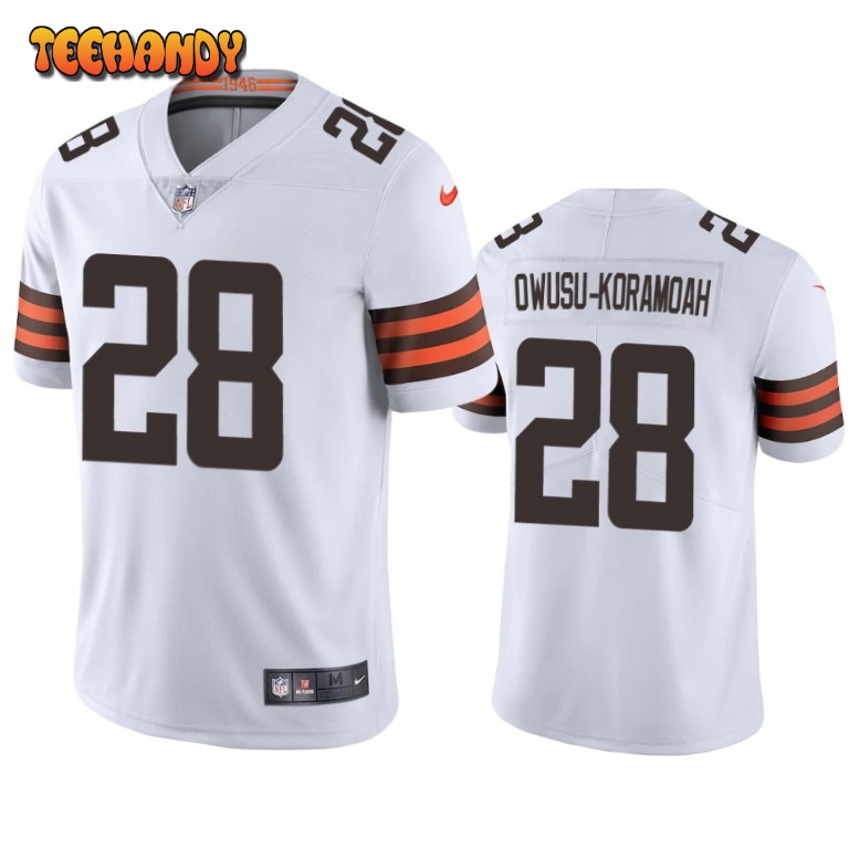 Cleveland Browns Jeremiah Owusu-Koramoah White Limited Jersey