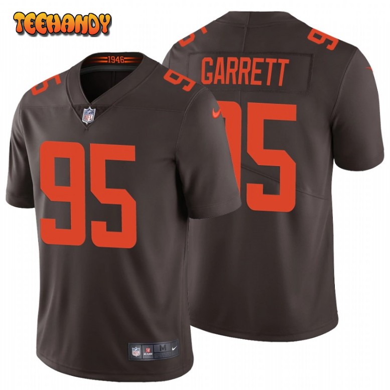 Cleveland Browns Myles Garrett Brown Alternate Limited Jersey