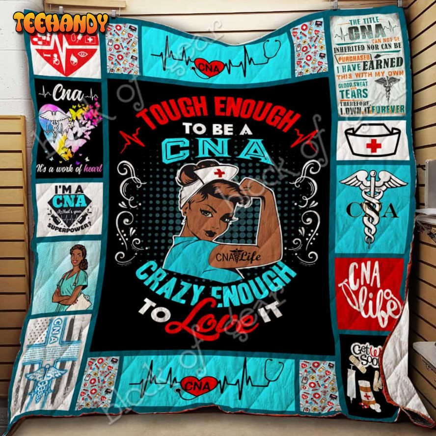 Cna Life 3D Quilt Blanket