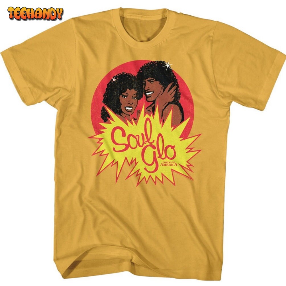 Coming To America Soul Glo Gold Shirts