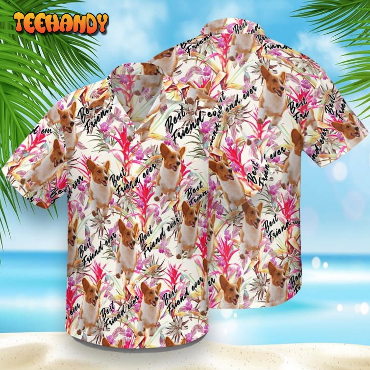 Corgi Hawaiian Shirt, Aloha Button Down Hawaii Shirts, Gift For Pet Lovers