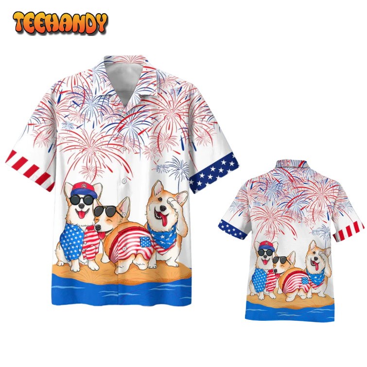 Corgi Hawaiian Shirts – Independence Day Is Coming, Independence’s Day