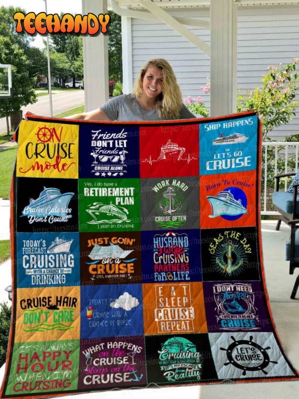 Cruising 3D Quilt Blanket