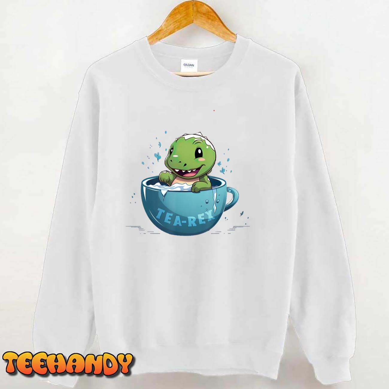 Cute T-Rex Dinosaur Tea Tea-Rex T-Shirt