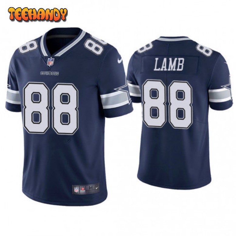 Dallas Cowboys CeeDee Lamb Navy Limited Jersey