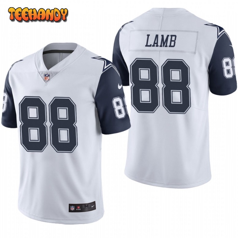 Dallas Cowboys CeeDee Lamb White Color Rush Limited Jersey