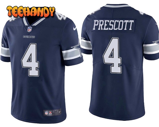 Dallas Cowboys Dak Prescott Navy Limited Jersey