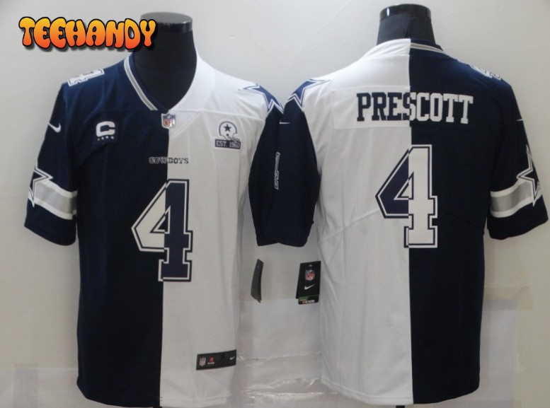 dallas cowboys split jersey