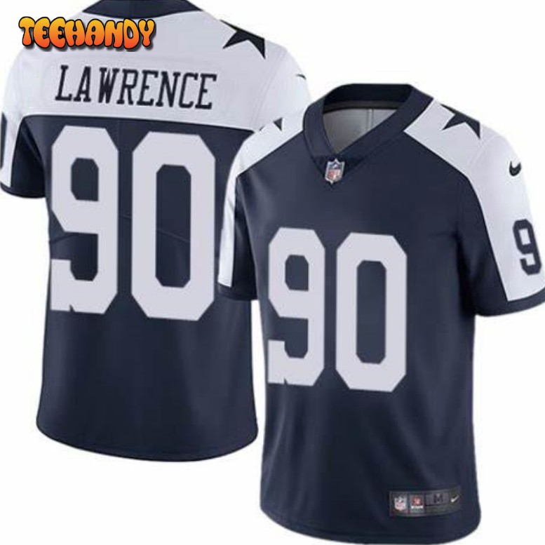 Dallas Cowboys Demarcus Lawrence Navy Alternate Limited Jersey