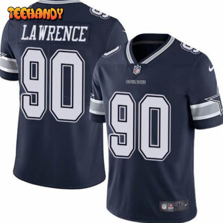 Dallas Cowboys Demarcus Lawrence Navy Limited Jersey