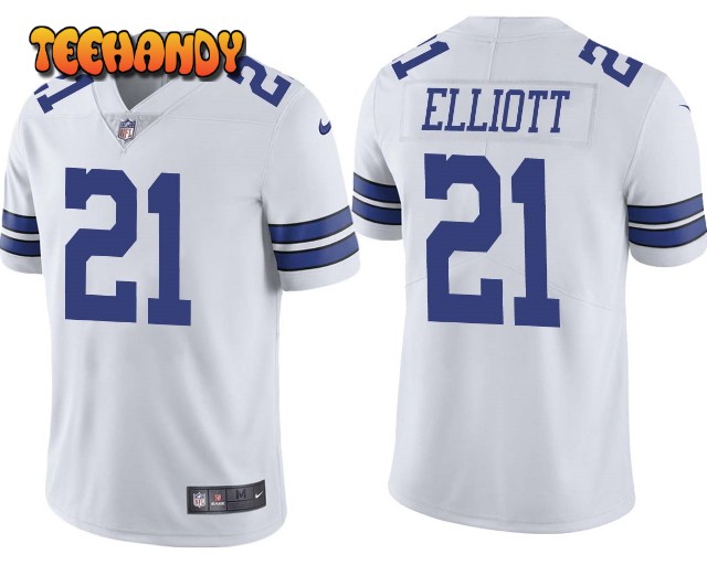 Dallas Cowboys Ezekiel Elliott White Limited Jersey