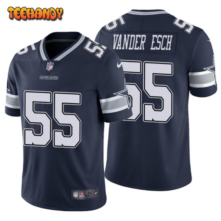 Dallas Cowboys Leighton Vander Esch Navy Limited Jersey