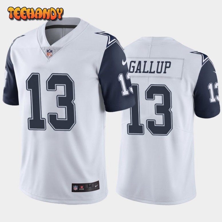 Dallas Cowboys Michael Gallup White Color Rush Limited Jersey