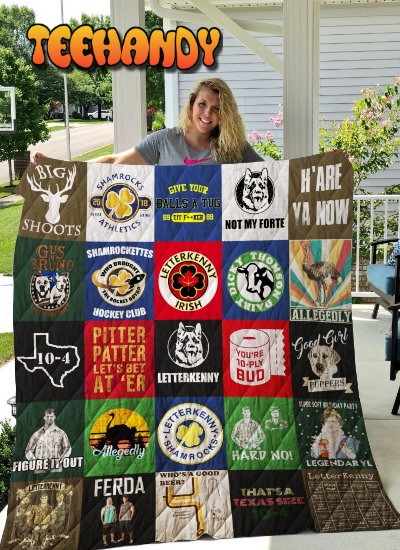 Dd Letterkenny Tshirt For Fans 3D Quilt Blanket