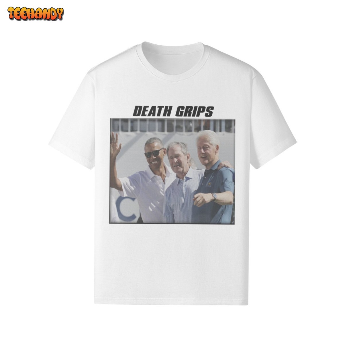 Death Grips Meme Shirt Obama Bush Clinton Funny Graphic Unisex T Shirt