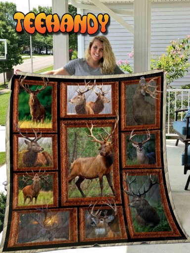 Deer 3D Quilt Blanket